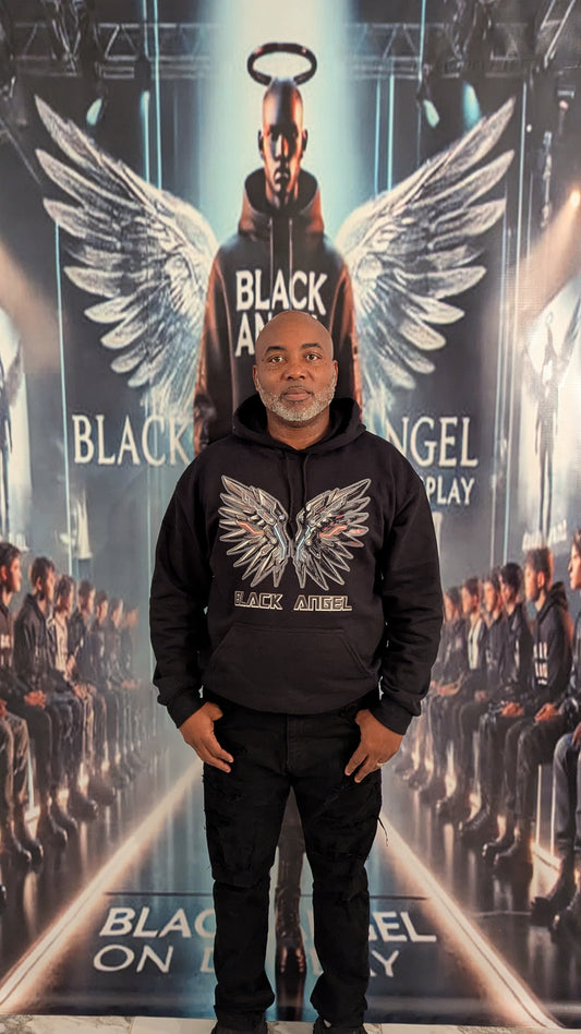 BLACK ANGEL HOODIE